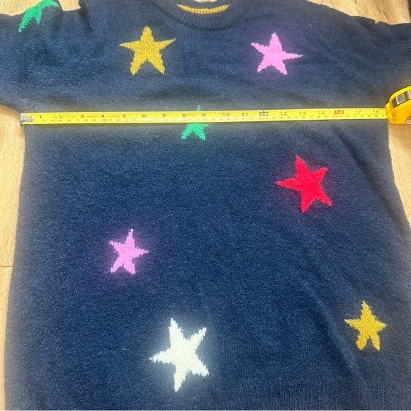 Joules Chantelle Intarsia Navy Star Sweater Size 4 - Picture 9 of 14